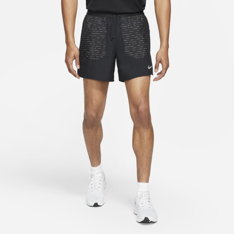 Nike Dri-FIT Run Division Flex Stride Pantalón corto de running 2 en 1 y 13 cm - Hombre - Negro Nike