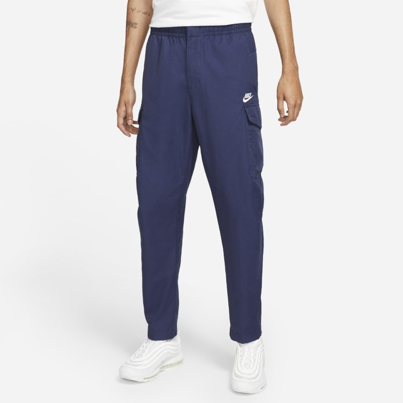 Nike Sportswear Men's Unlined Utility Cargo Trousers - Blue