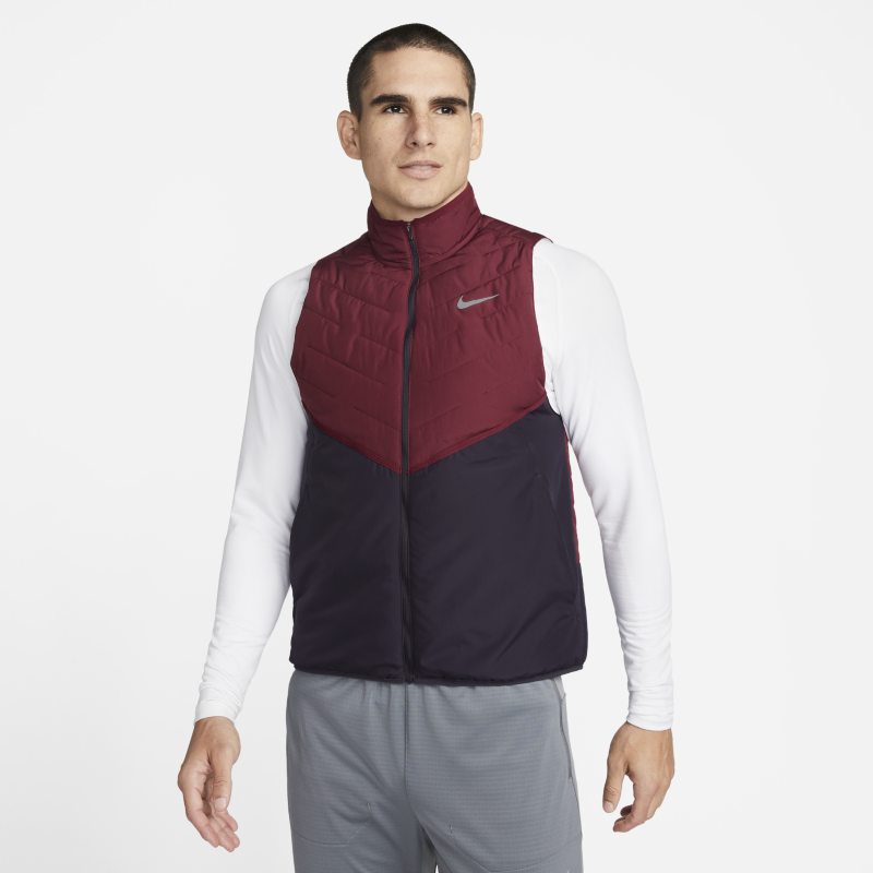 Nike Therma-FIT Repel Men's Synthetic-Fill Running Gilet - Red