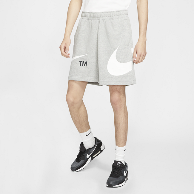 Мужские шорты из ткани френч терри Nike Sportswear Swoosh - Серый