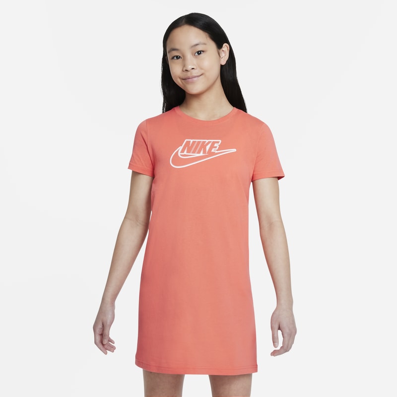 T-shirtklänning Nike Sportswear för ungdom (tjejer) - Orange