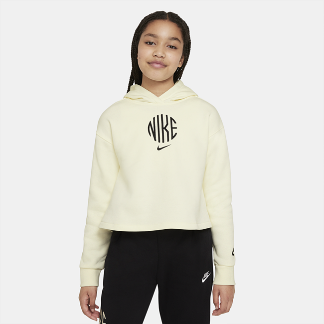 Худи из ткани френч терри для девочек школьного возраста Nike Sportswear - Коричневый