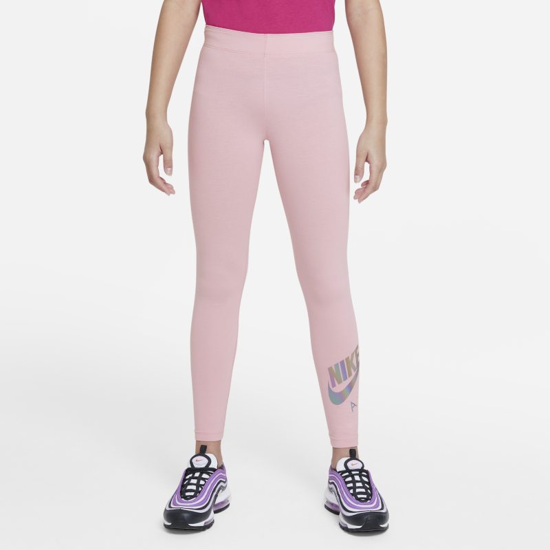 Legginsy dla dużych dzieci (dziewcząt) Nike Air - Różowy