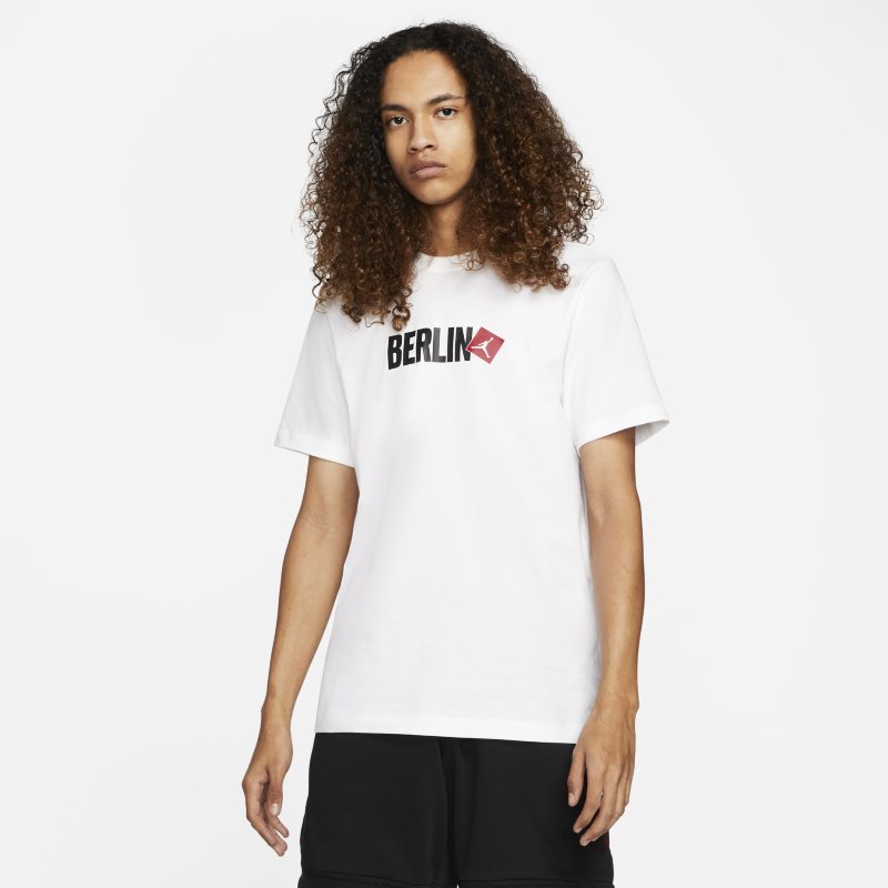 Jordan Berlin Camiseta de manga corta - Hombre - Blanco Nike