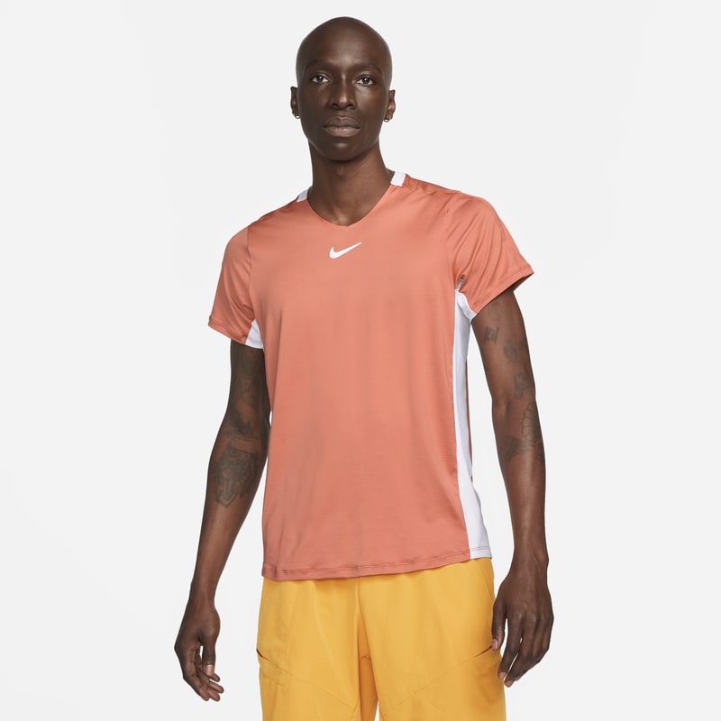 Tenniströja NikeCourt Dri-FIT Advantage för män - Orange
