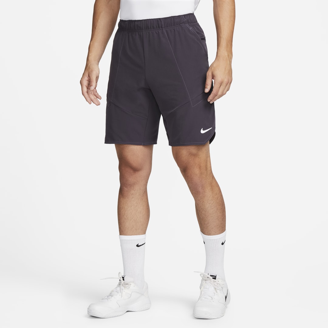 Nike Men's Court Dri-fit Advantage Tennis Shorts In Purple