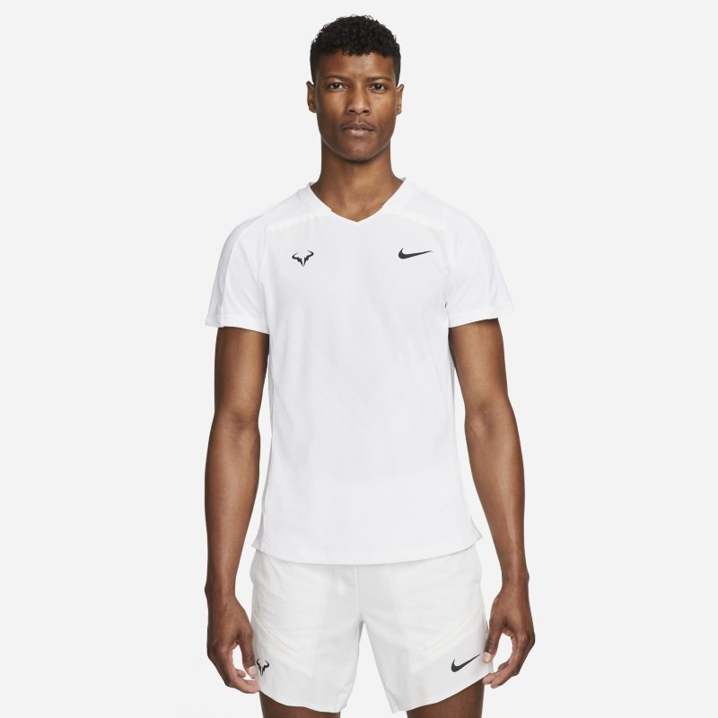 NikeCourt Dri-FIT ADV Rafa Men's Short-Sleeve Tennis Top - White