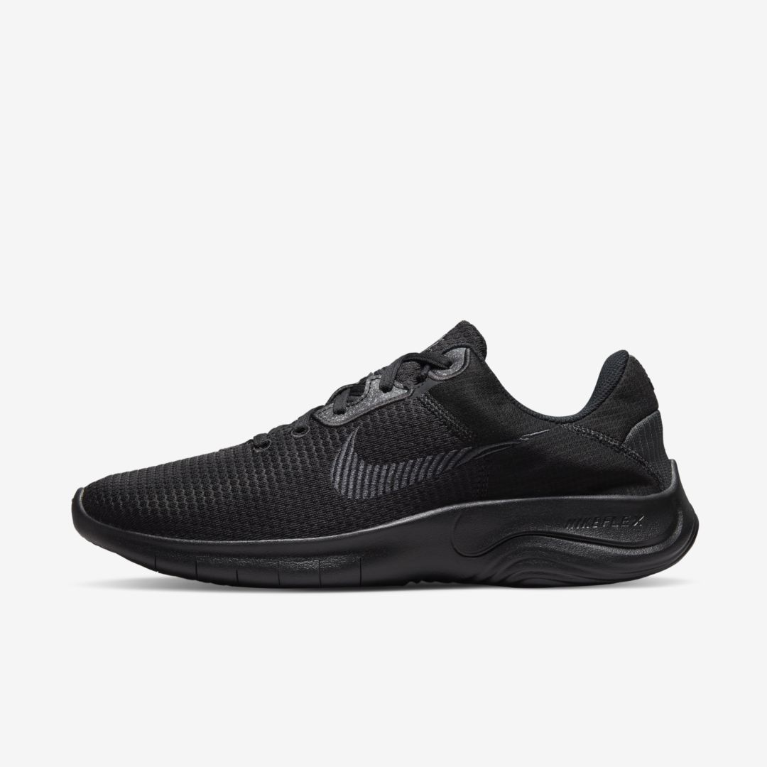 Nike Men's Flex Experience Run 11 Road Running Shoes In Black