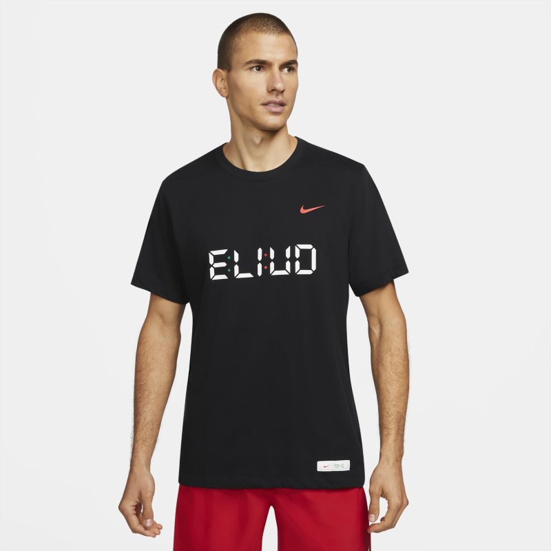 T-shirt do biegania Nike Dri-FIT Eliud - Czerń