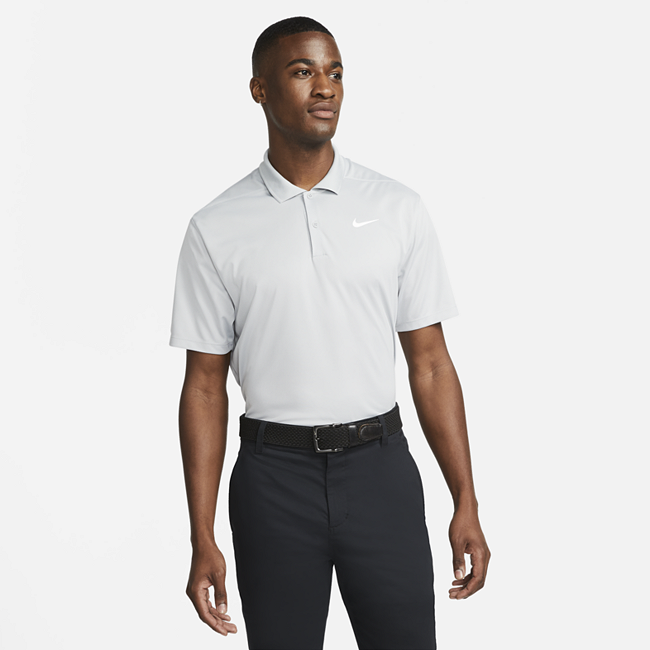 Nike Dri-FIT Victory golfskjorte til herre - Grey
