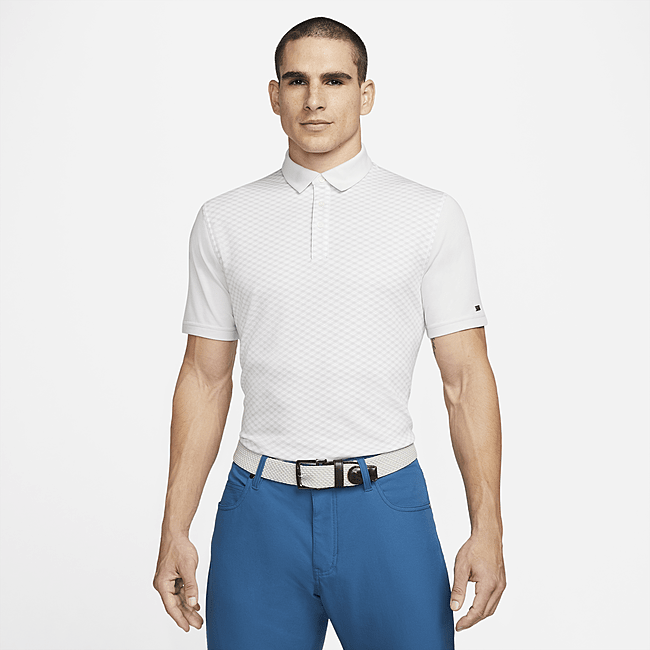 Nike Dri-FIT Player golfskjorte til herre - Grey