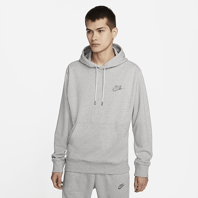 фото Мужская худи nike sportswear sport essentials+ - серый
