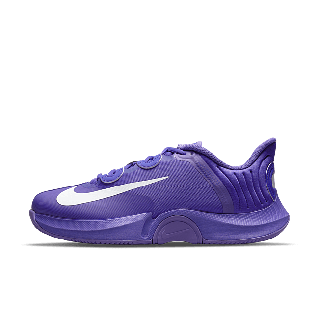Женские теннисные кроссовки для игры на грунтовых кортах NikeCourt Air Zoom GP Turbo Naomi Osaka - Пурпурный