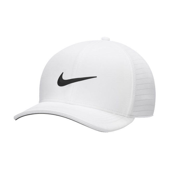 Nike Dri-FIT ADV Classic99 perforert golfcaps - White
