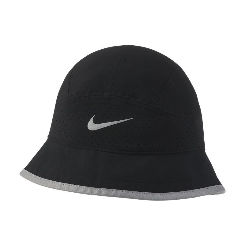 Nike Dri-FIT Perforated Running Bucket Hat - Black