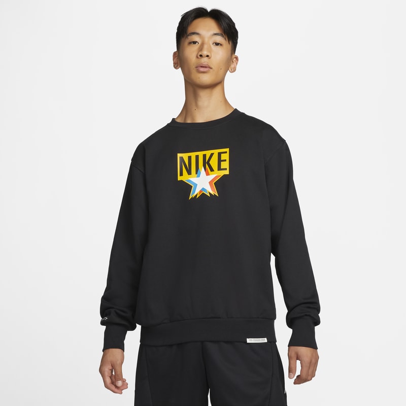 Męska bluza dresowa do koszykówki Nike Standard Issue - Czerń