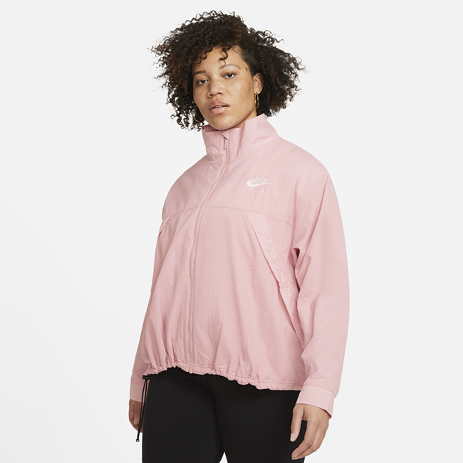 фото Женская куртка nike air (большие размеры) - розовый