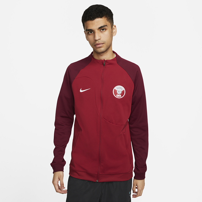 Qatar Academy Pro Nike fotballjakke til herre - Red