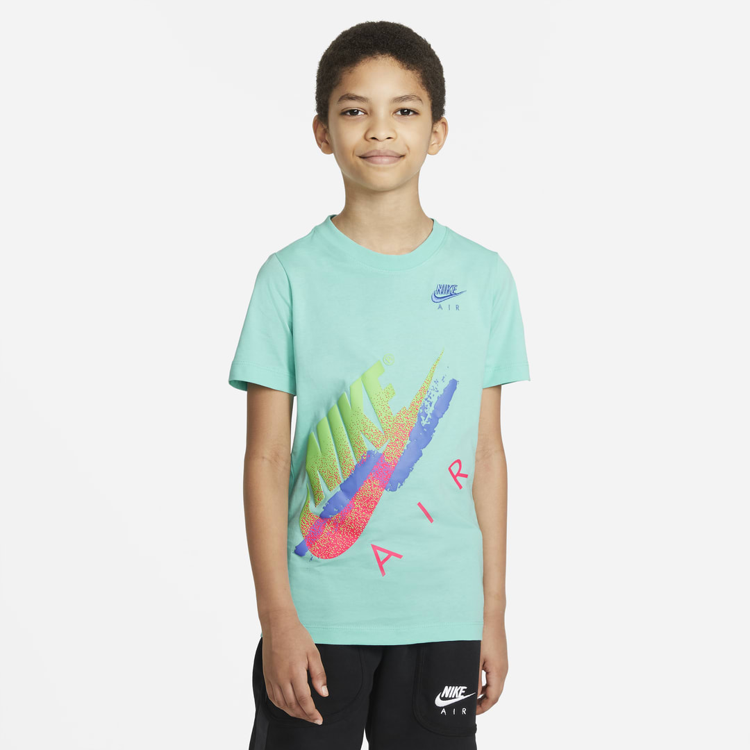 Nike Air Big Kids' T-shirt In Tropical Twist