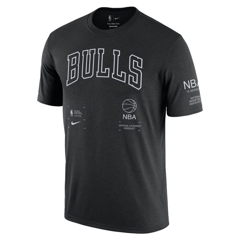 Chicago Bulls Courtside Men's Nike NBA T-Shirt - Black