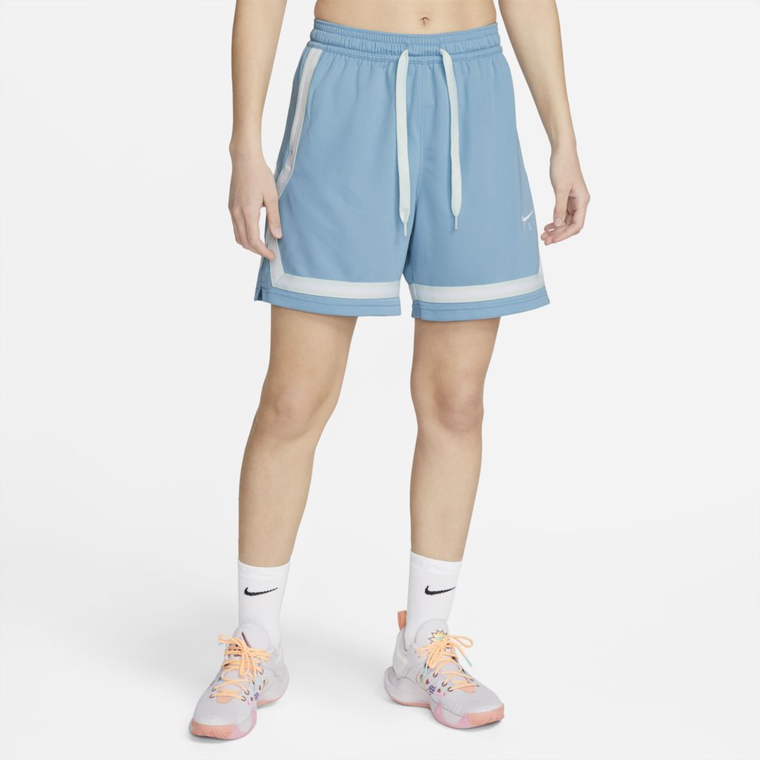 Nike Women's Fly Crossover Basketball Shorts In Blue
