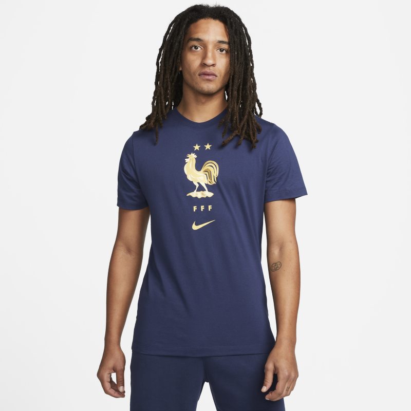 T-shirt męski Nike Francja - Niebieski