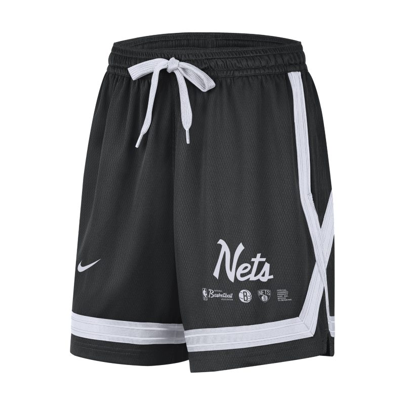 Brooklyn Nets Courtside Women's Nike Dri-FIT NBA Shorts - Black