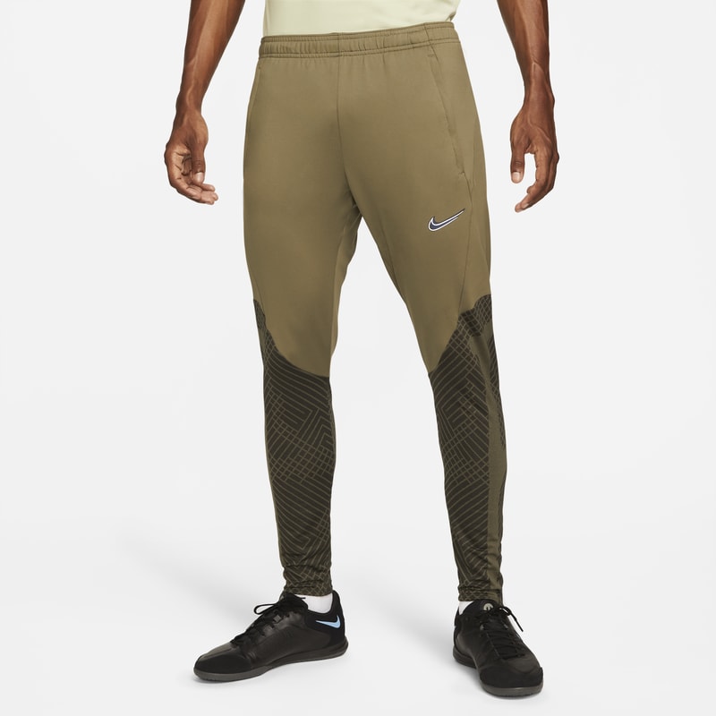 Męskie spodnie piłkarskie Nike Dri-FIT Strike - Brązowy