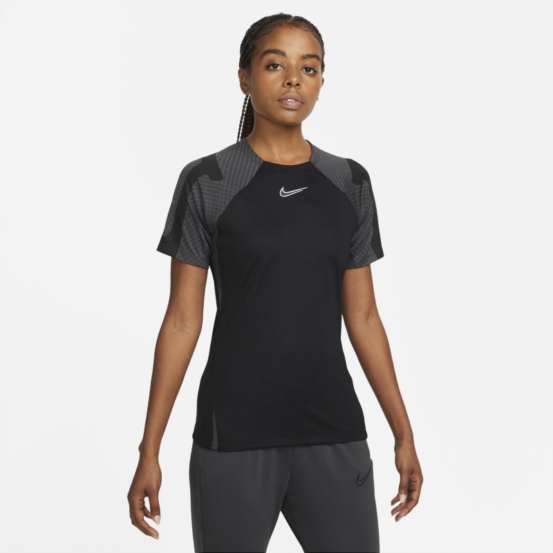 Damska koszulka piłkarska Nike Dri-FIT Strike - Czerń