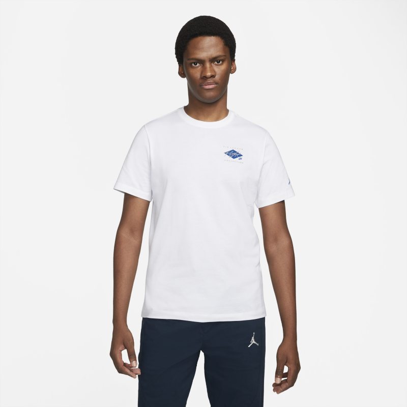 Męski T-shirt z nadrukiem Jordan Flight Essentials - Biel