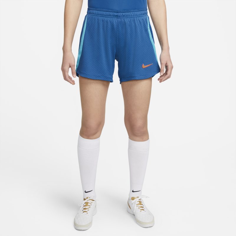 Damskie spodenki piłkarskie Nike Dri-FIT Strike - Niebieski