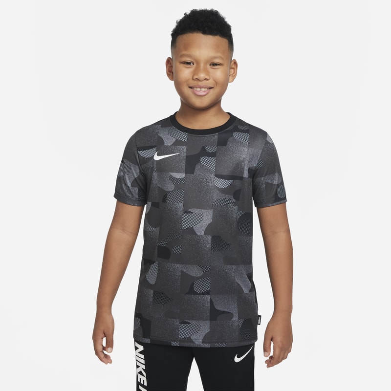 Koszulka piłkarska dla dużych dzieci Nike F.C. Dri-FIT - Czerń
