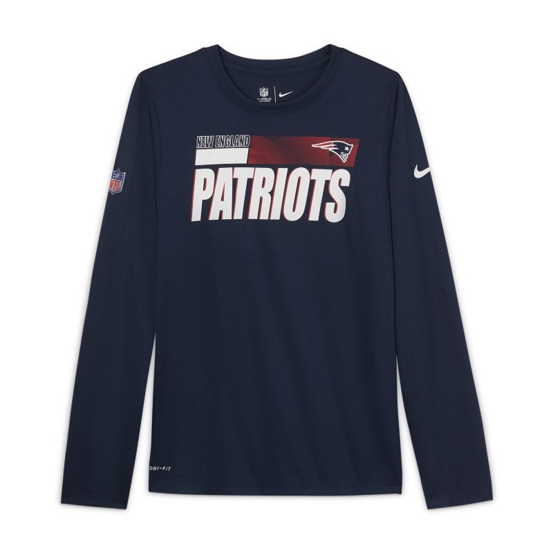 Nike Legend Sideline (NFL New England Patriots) Camiseta - Niño - Azul Nike