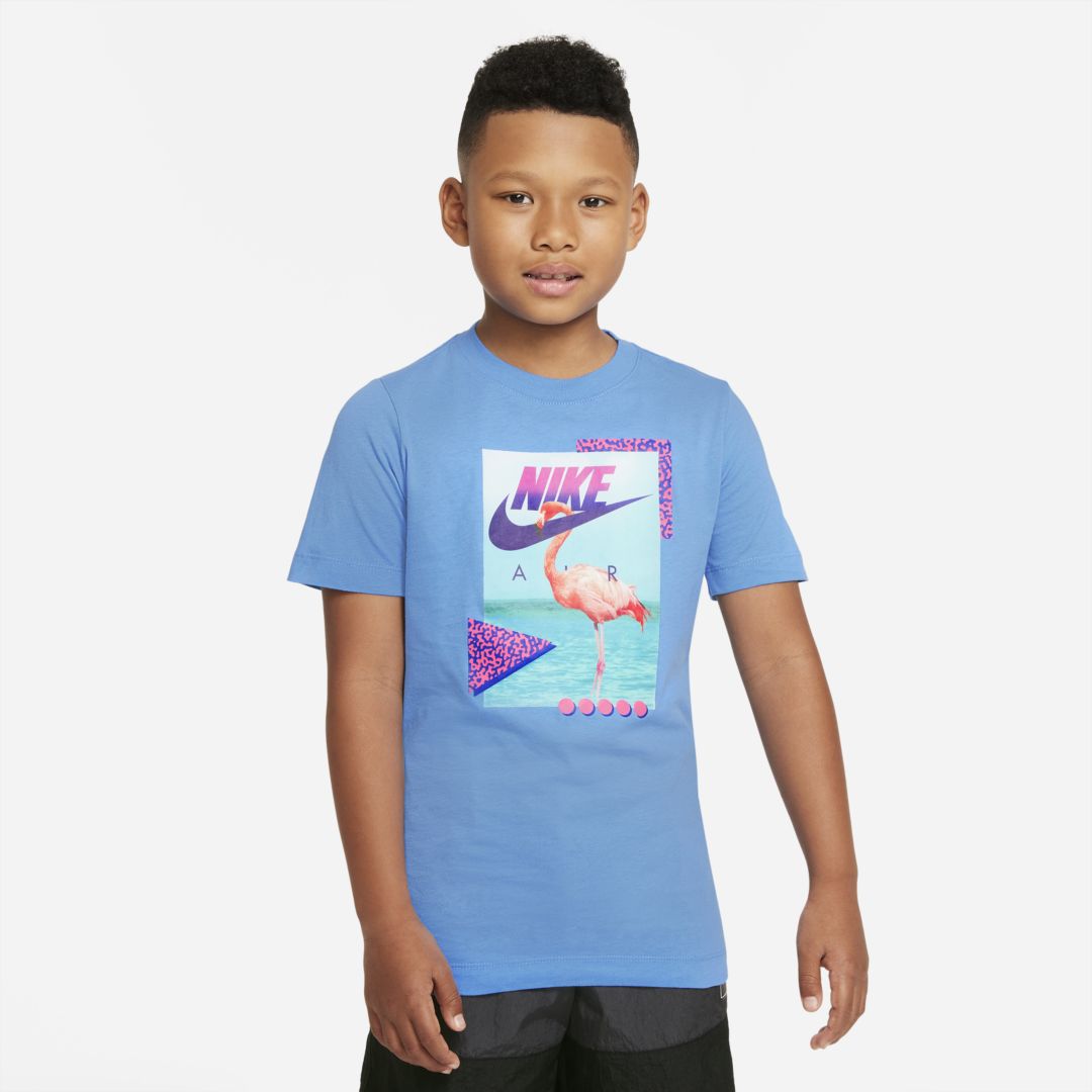 Nike Sportswear Big Kids' T-shirt In Coast