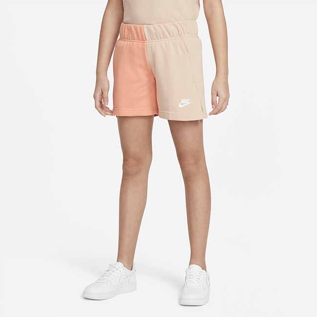 Шорты из ткани френч терри для девочек школьного возраста Nike Sportswear - Коричневый
