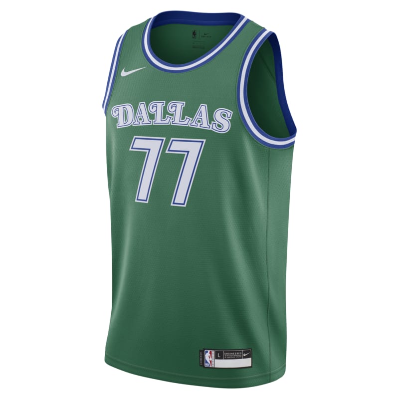 Luka Dončić Mavericks Classic Edition Older Kids' Nike NBA Swingman Jersey - Green