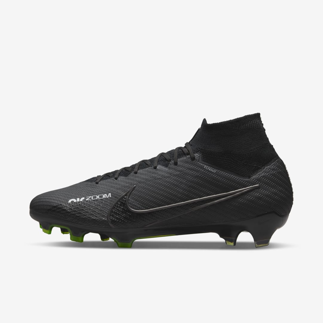 Nike Zoom Mercurial Superfly 9 Elite Fg Firm-ground Soccer Cleats In Black