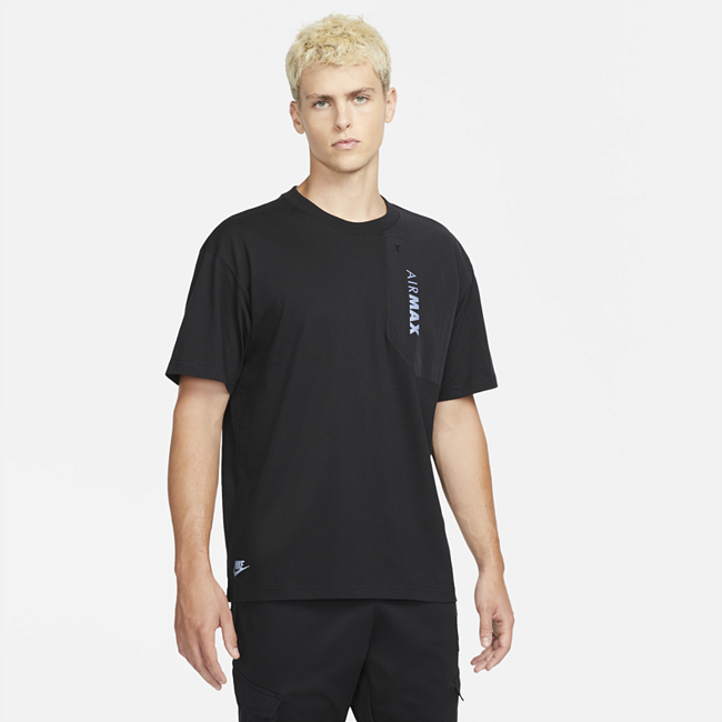 фото Мужская футболка nike sportswear air max - черный