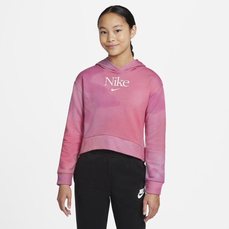 Nike Sportswear Sudadera con capucha de tejido French terry - Niña - Rosa Nike