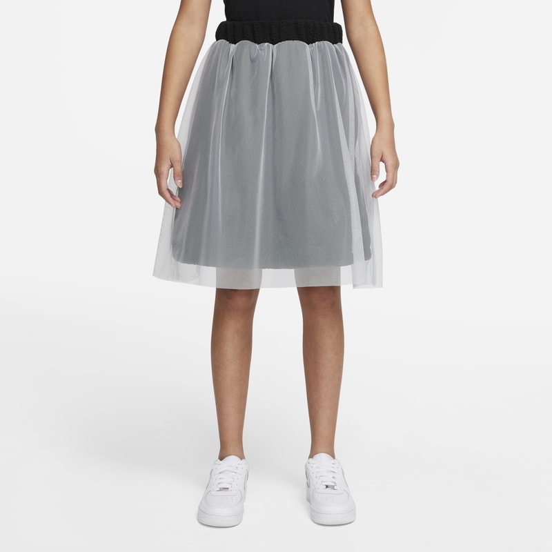 Nike Sportswear Icon Clash Older Kids' (Girls') Skirt - Grey