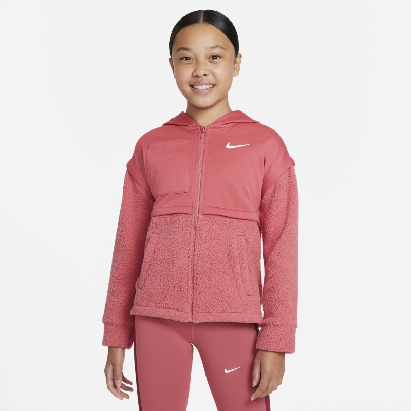 Nike Sudadera con capucha con cremallera completa - Niña - Rosa Nike