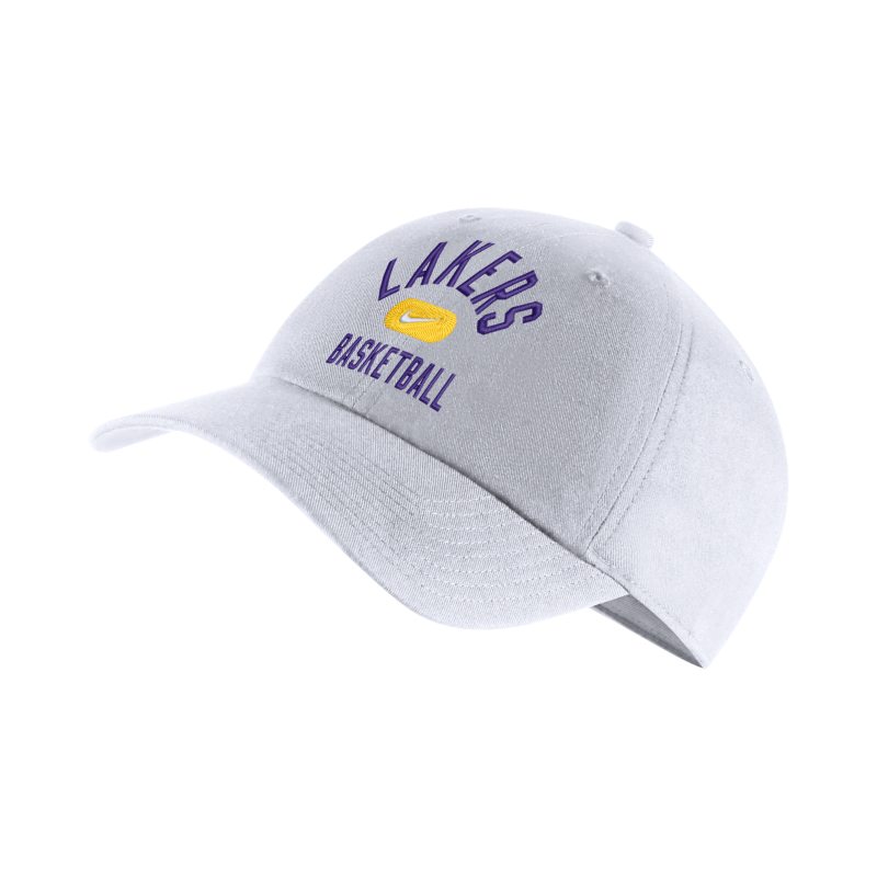 Los Angeles Lakers Heritage86 Nike NBA Hat - White