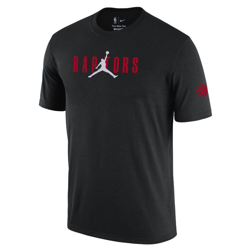 Toronto Raptors Courtside Men's Jordan NBA T-Shirt - Black