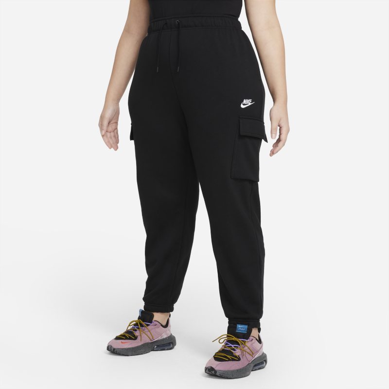 Spodnie damskie Nike Sportswear Essentials (duże rozmiary) - Czerń