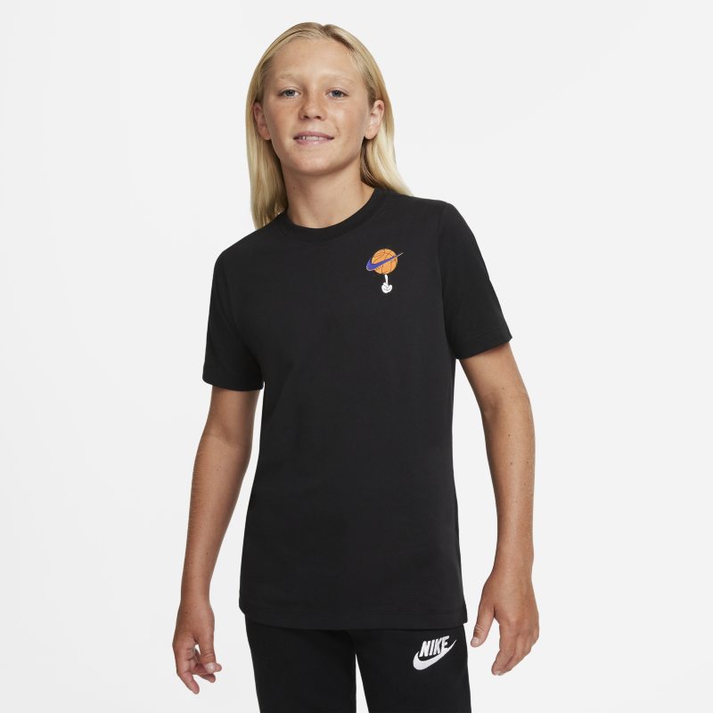 T-shirt treningowy dla dużych dzieci Nike Dri-FIT x Space Jam: A New Legacy - Czerń