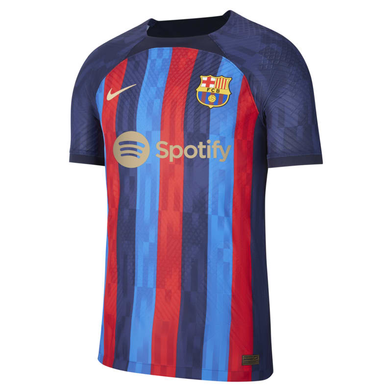 Męska koszulka piłkarska Nike Dri-FIT ADV FC Barcelona Match 2022/23 (wersja domowa) - Niebieski