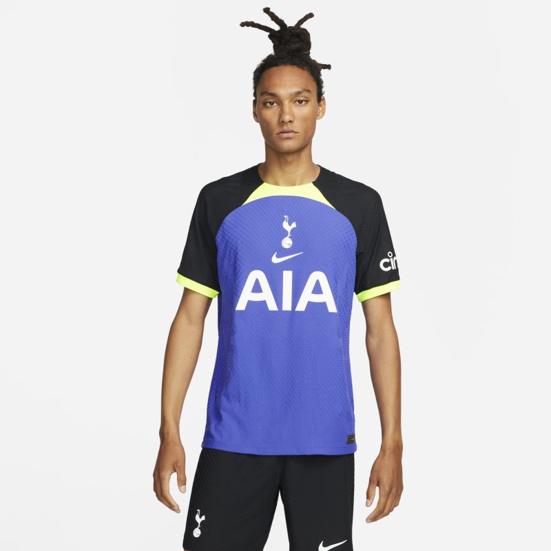 Męska koszulka piłkarska Nike Dri-FIT ADV Tottenham Hotspur Match 2022/23 (wersja wyjazdowa) - Niebieski