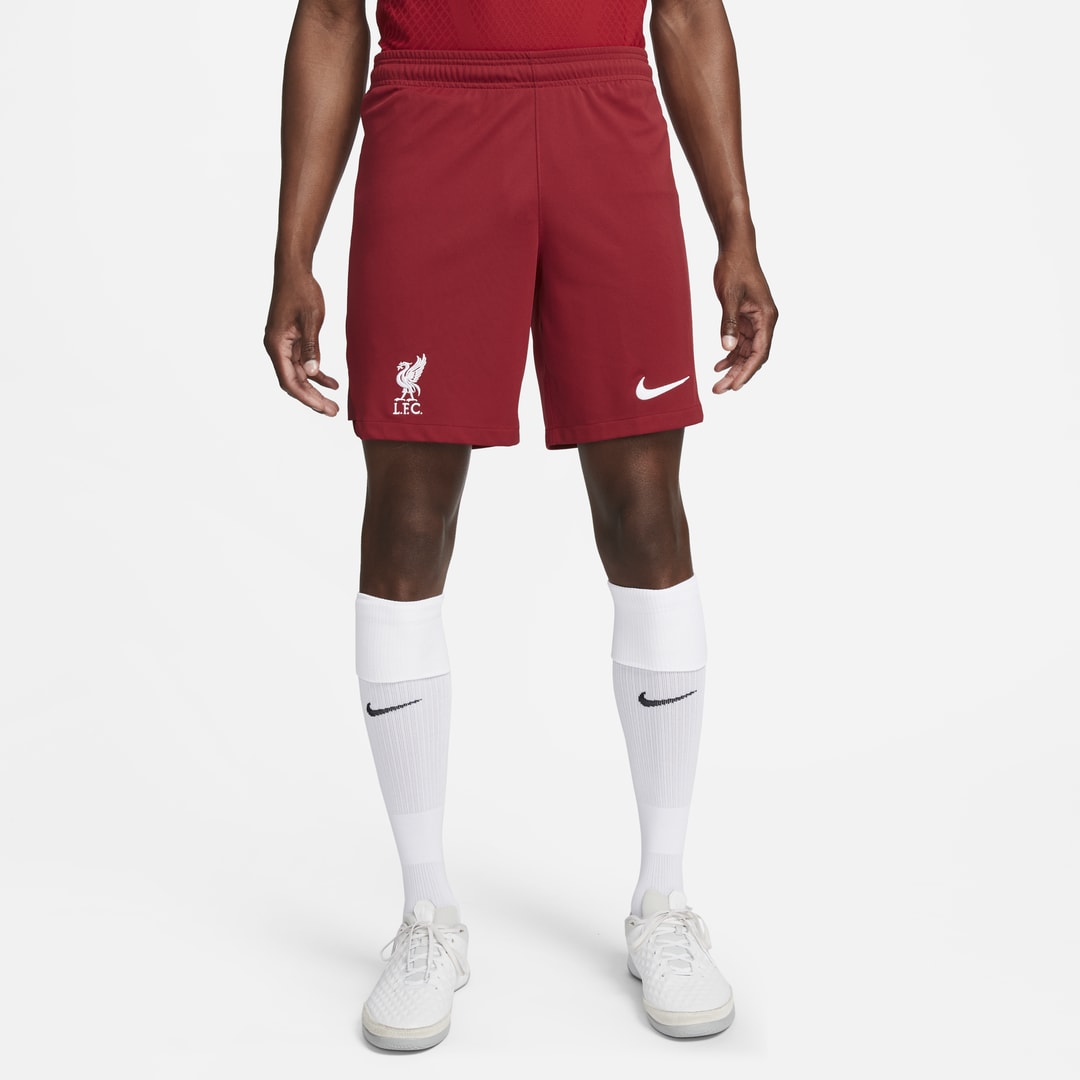 Shop Nike Liverpool Fc 2022/23 Stadium Home  Men's Dri-fit Soccer Shorts In Red