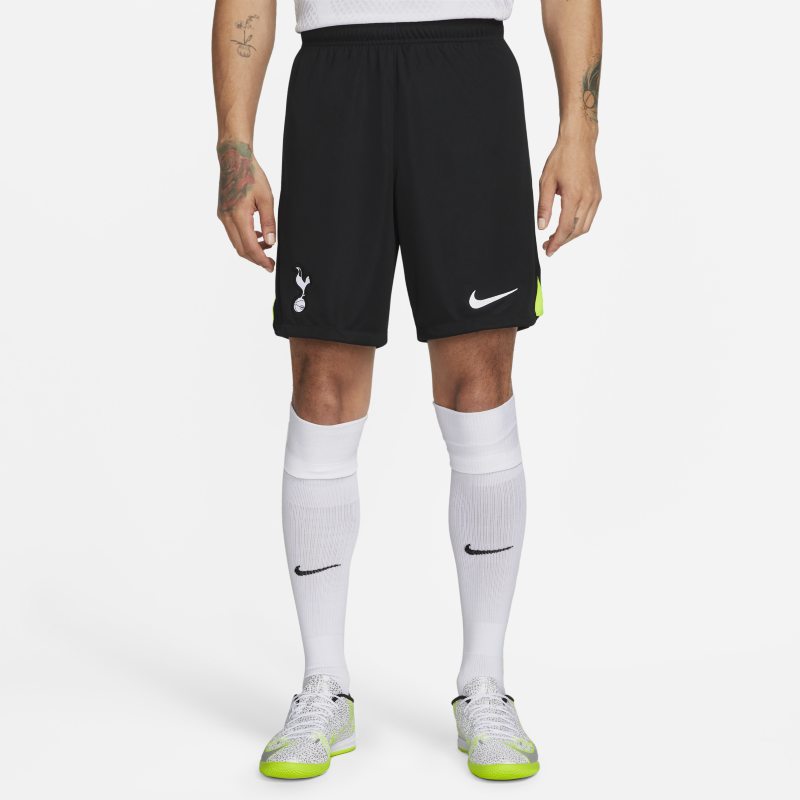 Męskie spodenki piłkarskie Tottenham Hotspur Stadium 2022/23 (wersja domowa/wyjazdowa) Nike Dri-FIT - Czerń