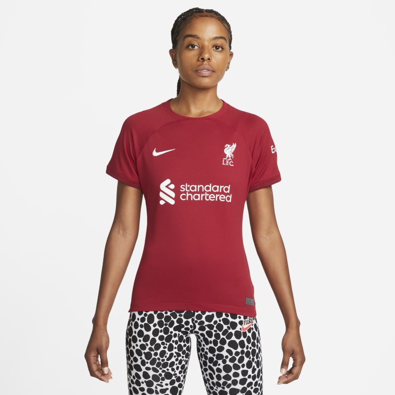 Damska koszulka piłkarska Nike Dri-FIT Liverpool F.C. 2022/23 Stadium (wersja domowa) - Czerwony